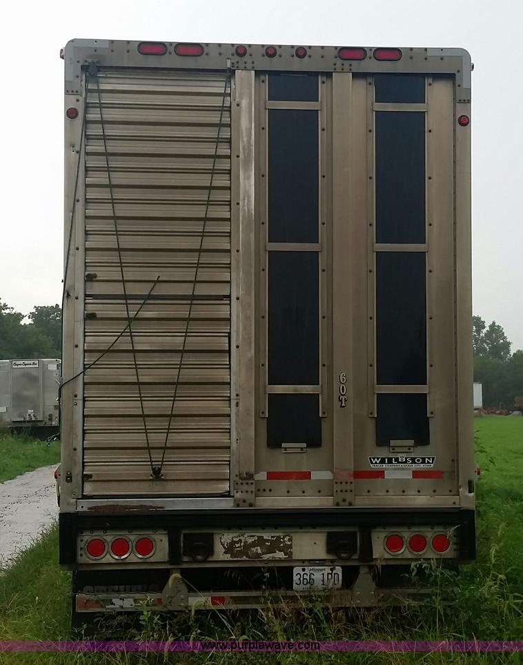 image for item K1684 2008 Wilson PSDCL-408P livestock trailer