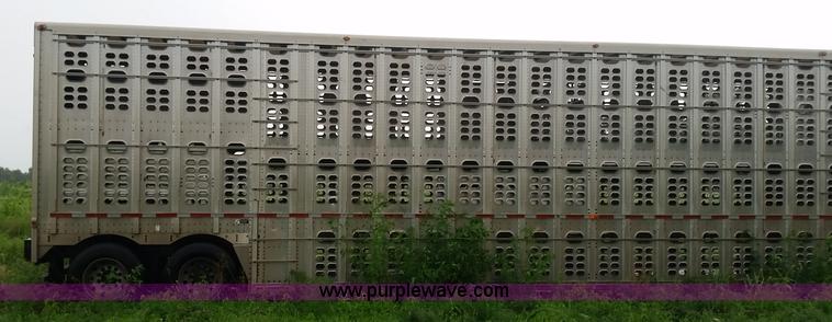 image for item K1684 2008 Wilson PSDCL-408P livestock trailer