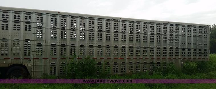 image for item K1684 2008 Wilson PSDCL-408P livestock trailer