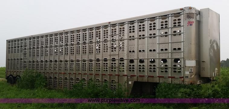 image for item K1684 2008 Wilson PSDCL-408P livestock trailer