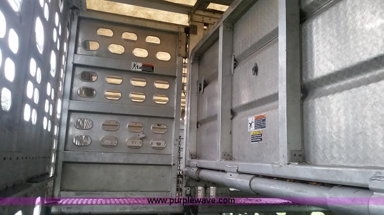 image for item K1684 2008 Wilson PSDCL-408P livestock trailer