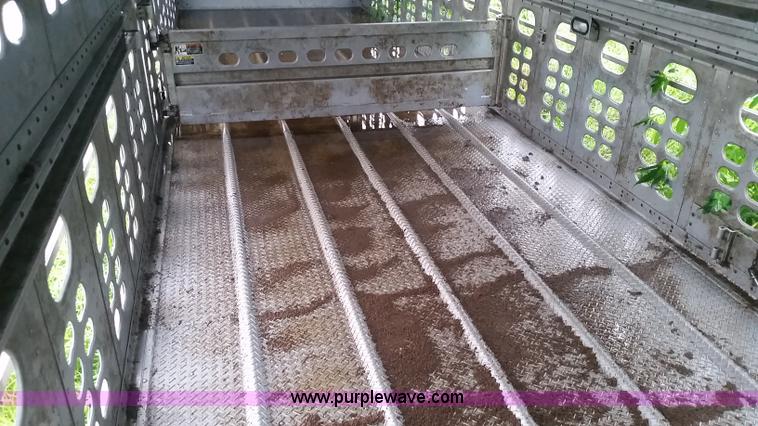 image for item K1684 2008 Wilson PSDCL-408P livestock trailer