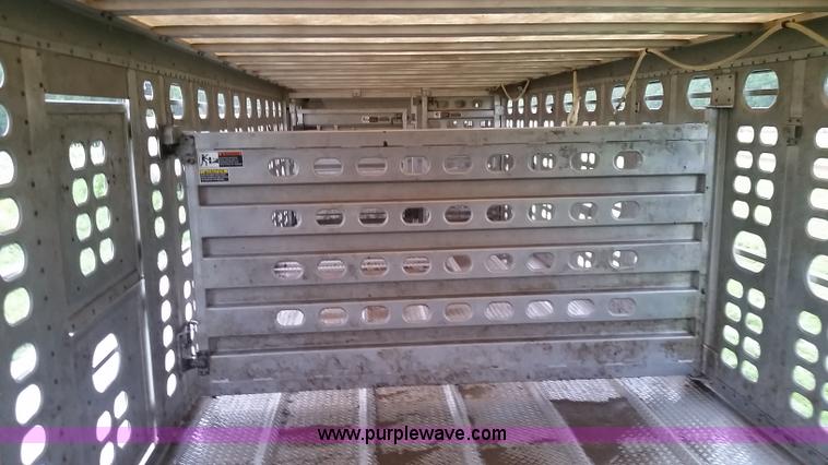 image for item K1684 2008 Wilson PSDCL-408P livestock trailer