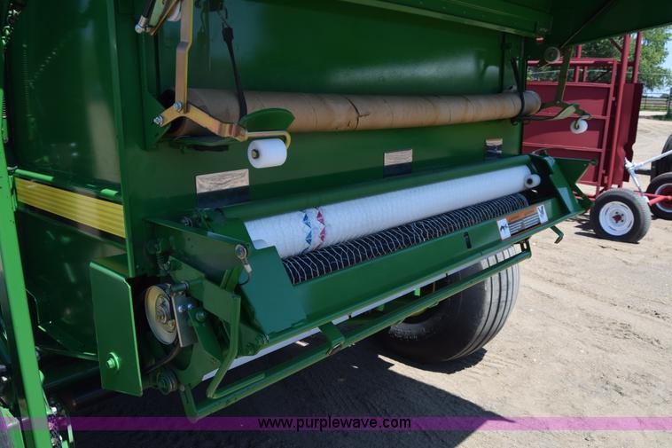 image for item K2844 2012 John Deere 568 round baler