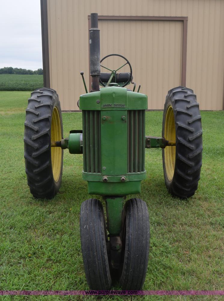 image for item K2860 1953 John Deere 50 tractor
