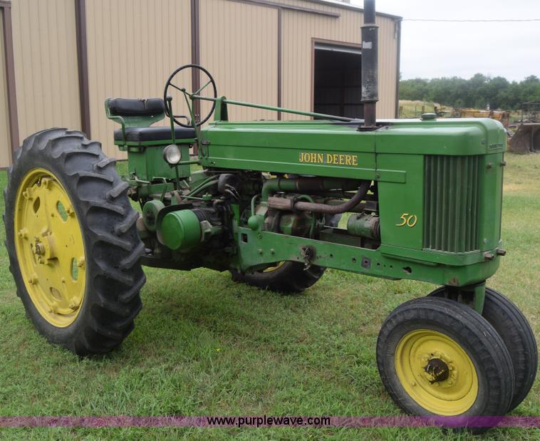 image for item K2860 1953 John Deere 50 tractor