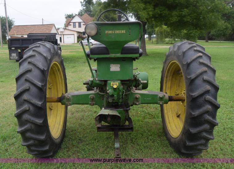 image for item K2860 1953 John Deere 50 tractor