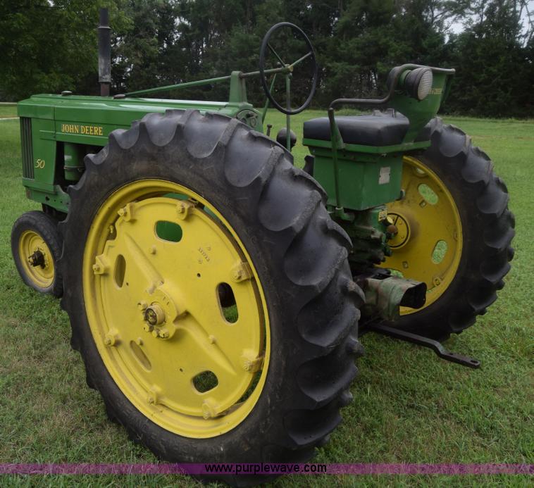 image for item K2860 1953 John Deere 50 tractor