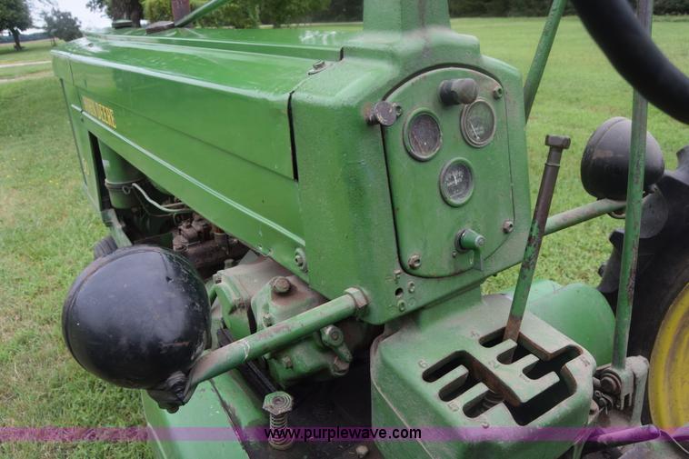 image for item K2860 1953 John Deere 50 tractor