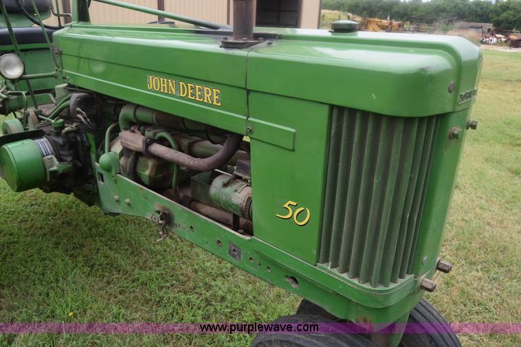 image for item K2860 1953 John Deere 50 tractor