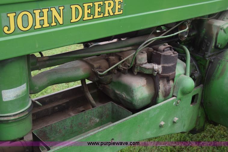 image for item K2860 1953 John Deere 50 tractor
