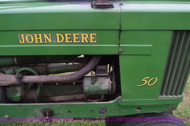 image for item K2860 1953 John Deere 50 tractor