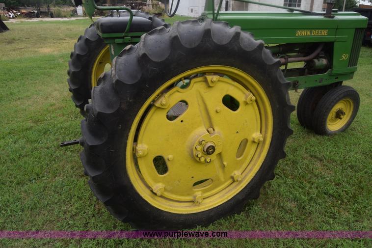 image for item K2860 1953 John Deere 50 tractor