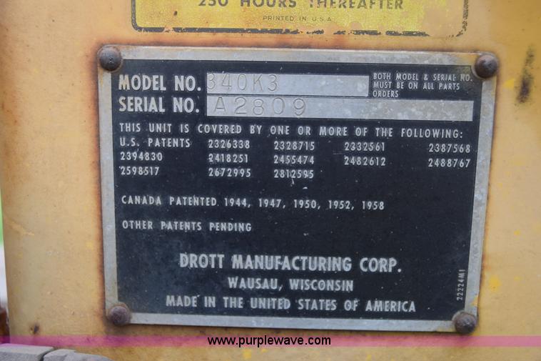 image for item K2861 1963 International T340A Drott track loader