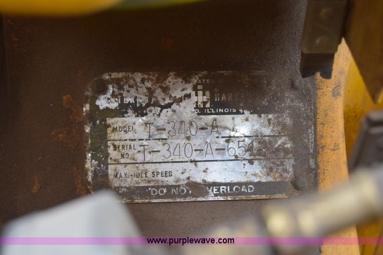 image for item K2861 1963 International T340A Drott track loader