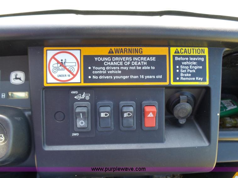 image for item K3146 2009 John Deere XUV620I Gator utility vehicle