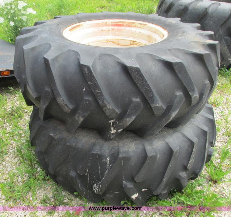 image for item K4092 (2) B.F. Goodrich 18.4-26 tires