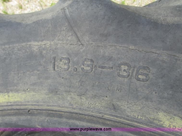 image for item K4096 (2) Firestone 13.9-36 tires