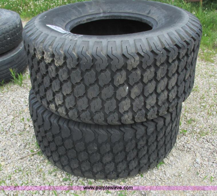 image for item K4097 (2) Goodyear 44x18.00-20 turf tires