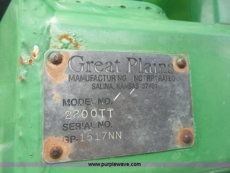 image for item K4647 Great Plains Turbo-Till 2200 vertical tillage