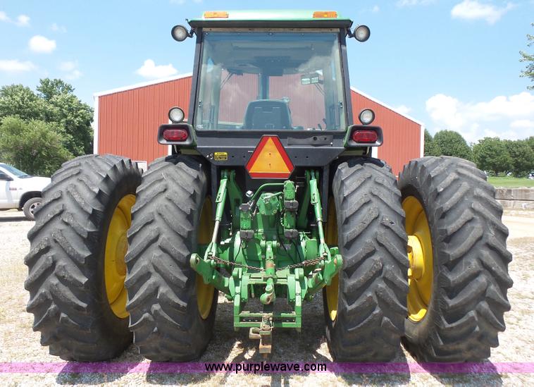 image for item K4676 1990 John Deere 4555 MFWD tractor