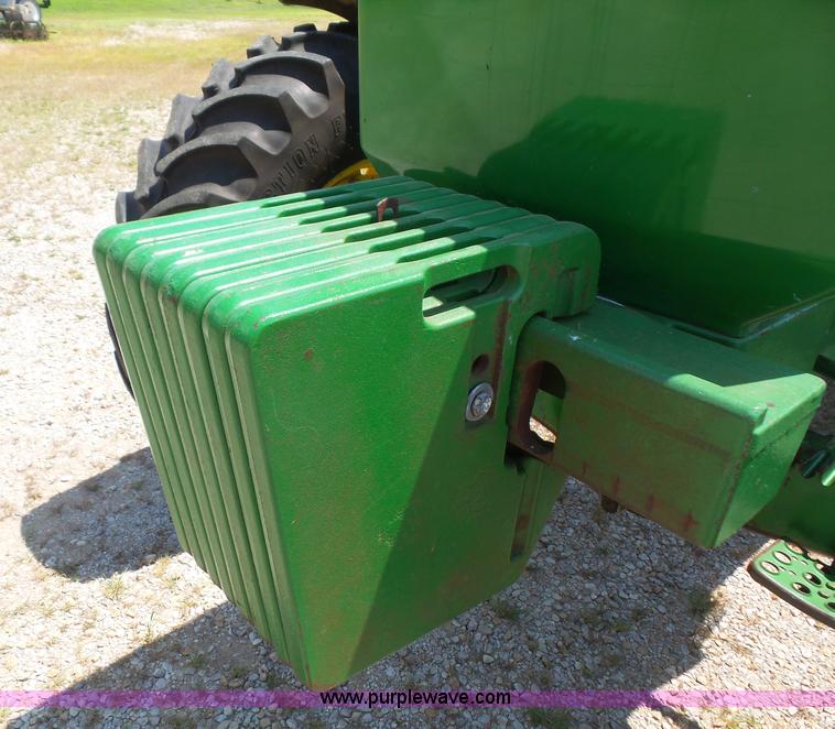 image for item K4676 1990 John Deere 4555 MFWD tractor