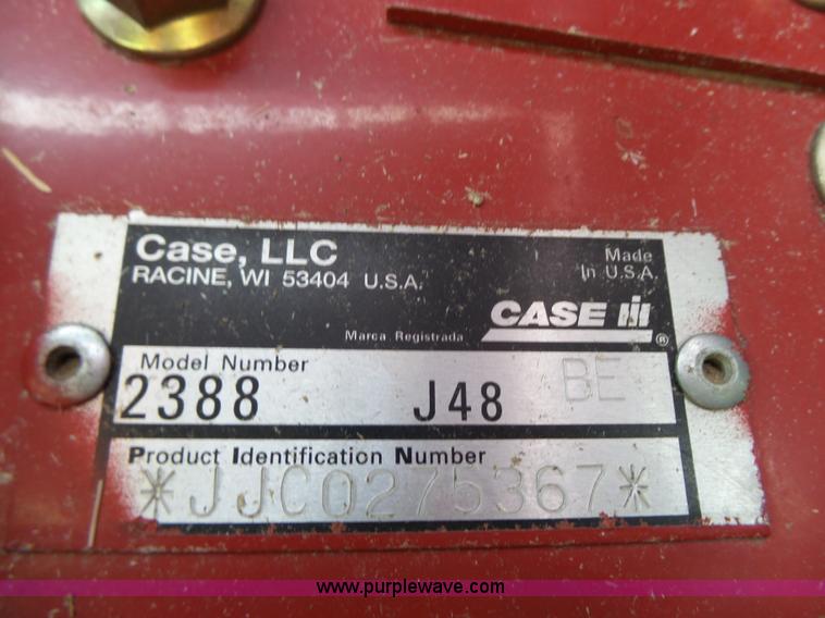 image for item K5265 2004 Case IH 2388 combine