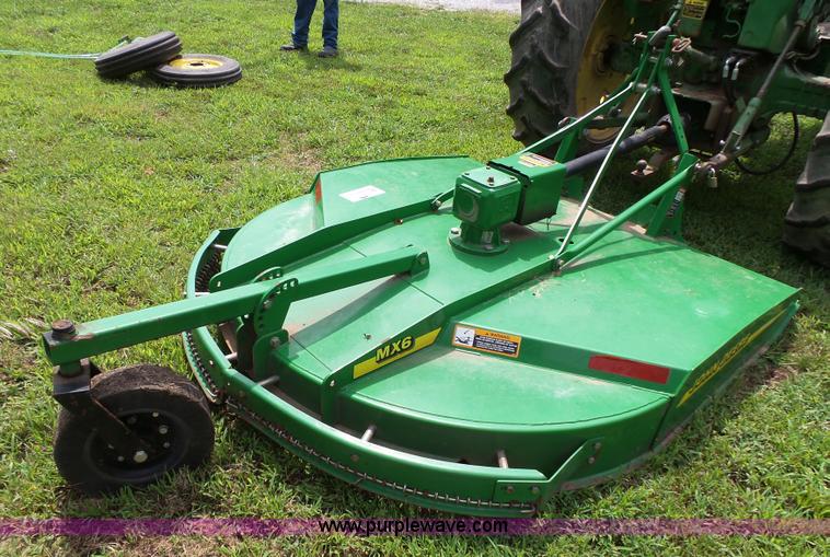 image for item K5310 John Deere MX6 rotary mower