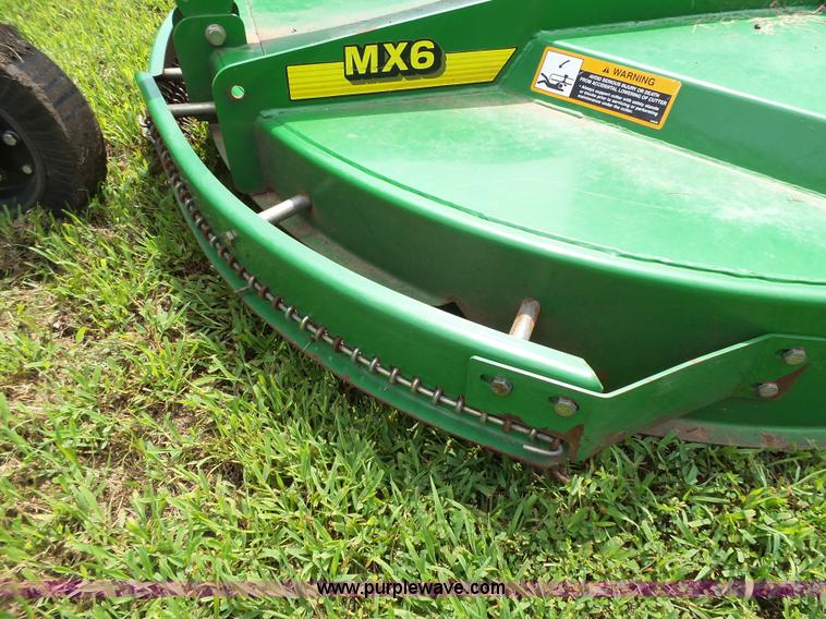 image for item K5310 John Deere MX6 rotary mower
