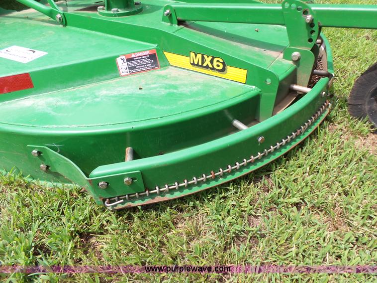 image for item K5310 John Deere MX6 rotary mower