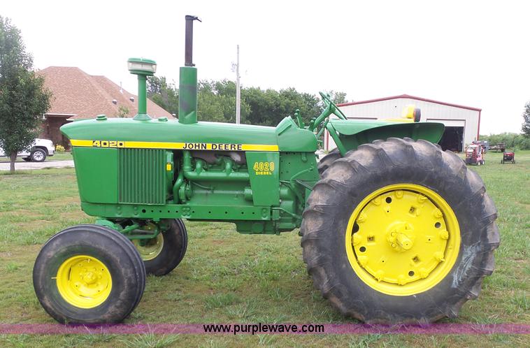image for item K7080 John Deere 4020 tractor