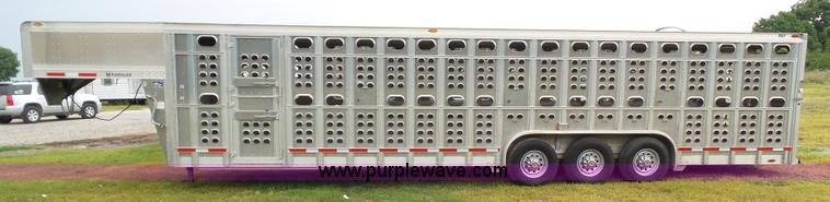 image for item L5508 2010 Eby Wrangler livestock trailer