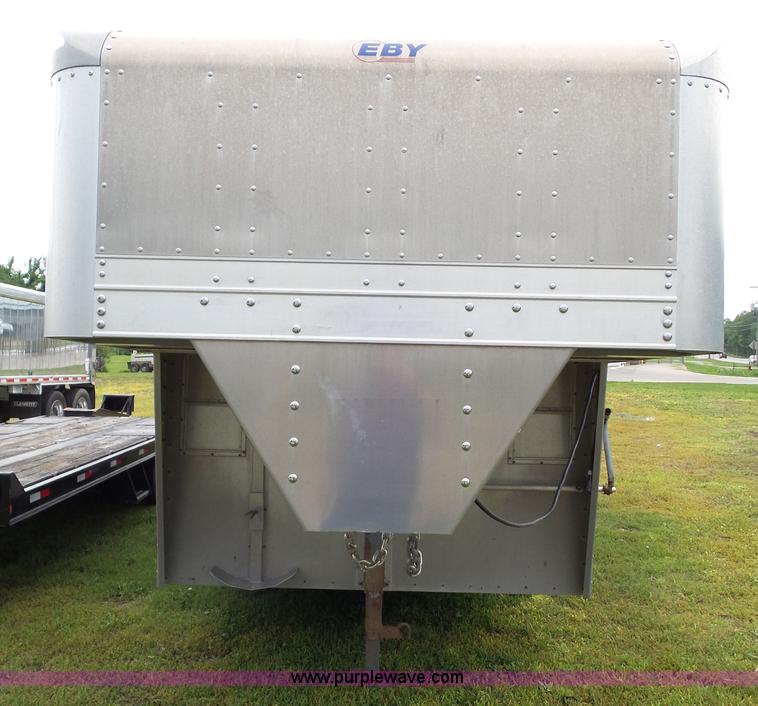 image for item L5508 2010 Eby Wrangler livestock trailer