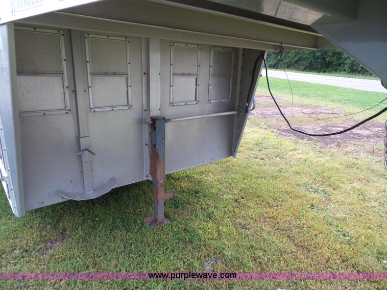 image for item L5508 2010 Eby Wrangler livestock trailer