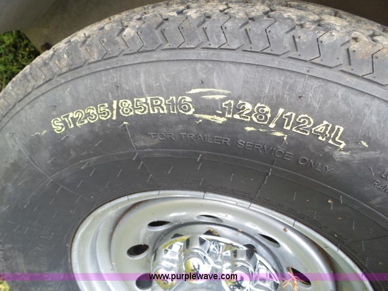 image for item L5508 2010 Eby Wrangler livestock trailer