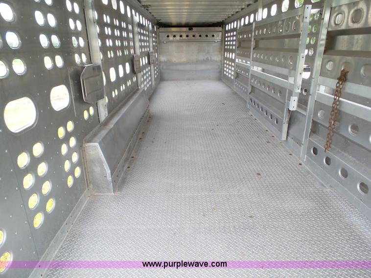 image for item L5508 2010 Eby Wrangler livestock trailer