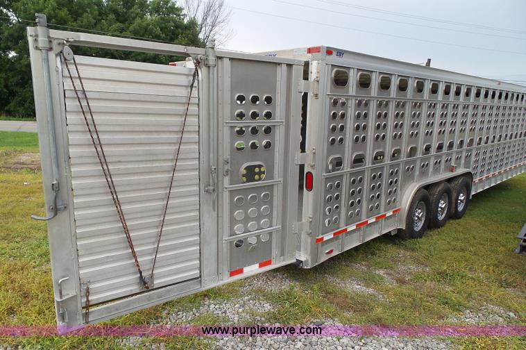 image for item L5508 2010 Eby Wrangler livestock trailer