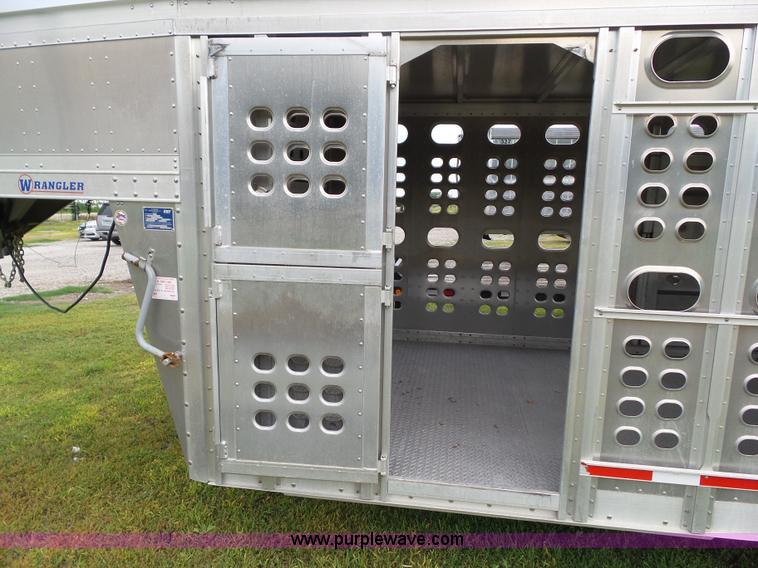 image for item L5508 2010 Eby Wrangler livestock trailer