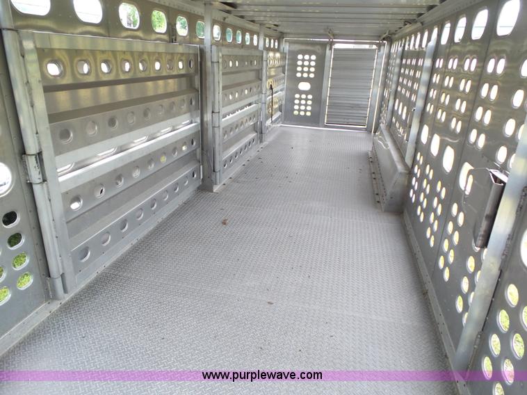 image for item L5508 2010 Eby Wrangler livestock trailer