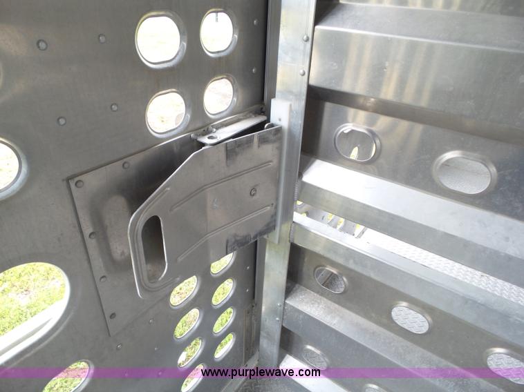 image for item L5508 2010 Eby Wrangler livestock trailer