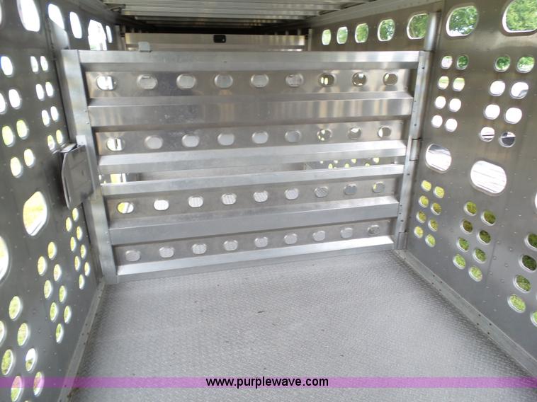 image for item L5508 2010 Eby Wrangler livestock trailer