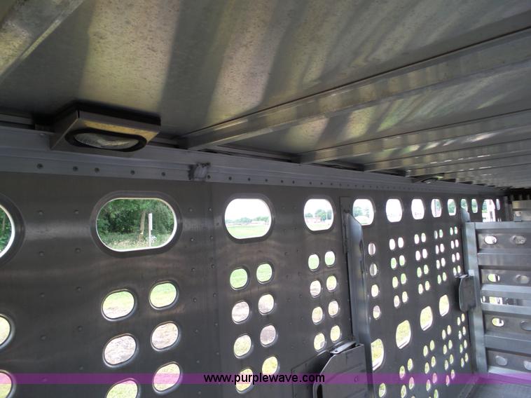 image for item L5508 2010 Eby Wrangler livestock trailer