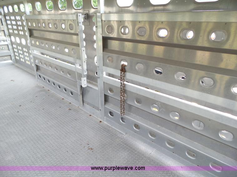 image for item L5508 2010 Eby Wrangler livestock trailer