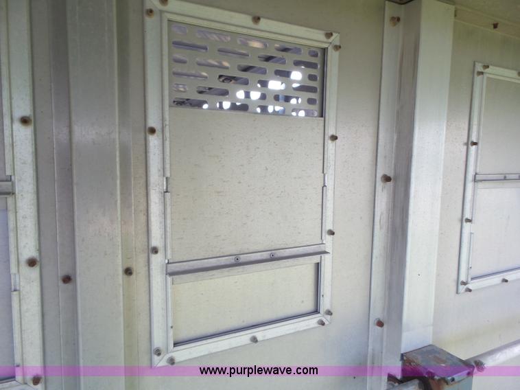 image for item L5508 2010 Eby Wrangler livestock trailer