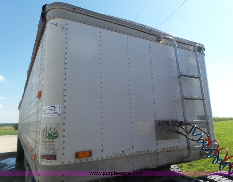 image for item L6245 1988 Timpte double hopper grain trailer