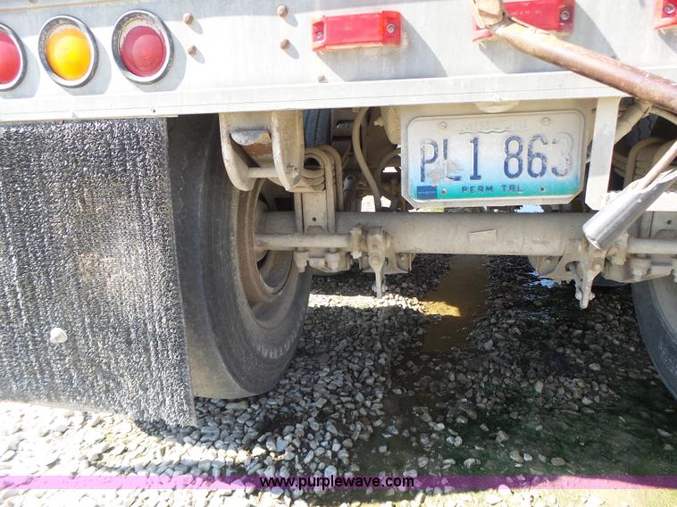 image for item L6245 1988 Timpte double hopper grain trailer