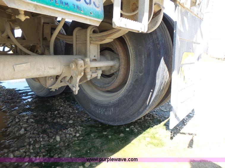 image for item L6245 1988 Timpte double hopper grain trailer