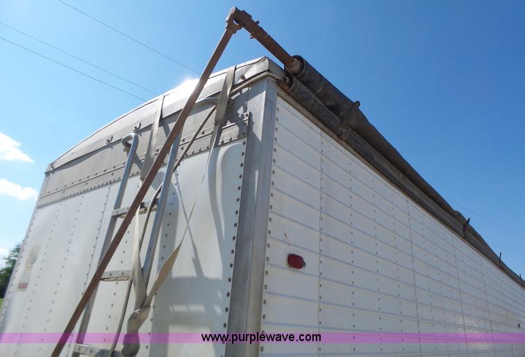 image for item L6245 1988 Timpte double hopper grain trailer