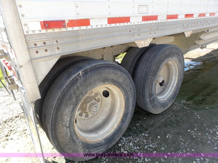image for item L6245 1988 Timpte double hopper grain trailer