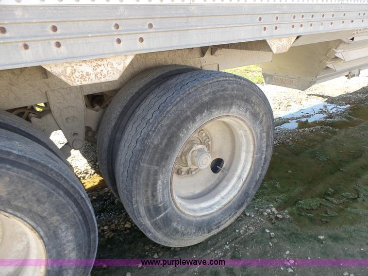 image for item L6245 1988 Timpte double hopper grain trailer